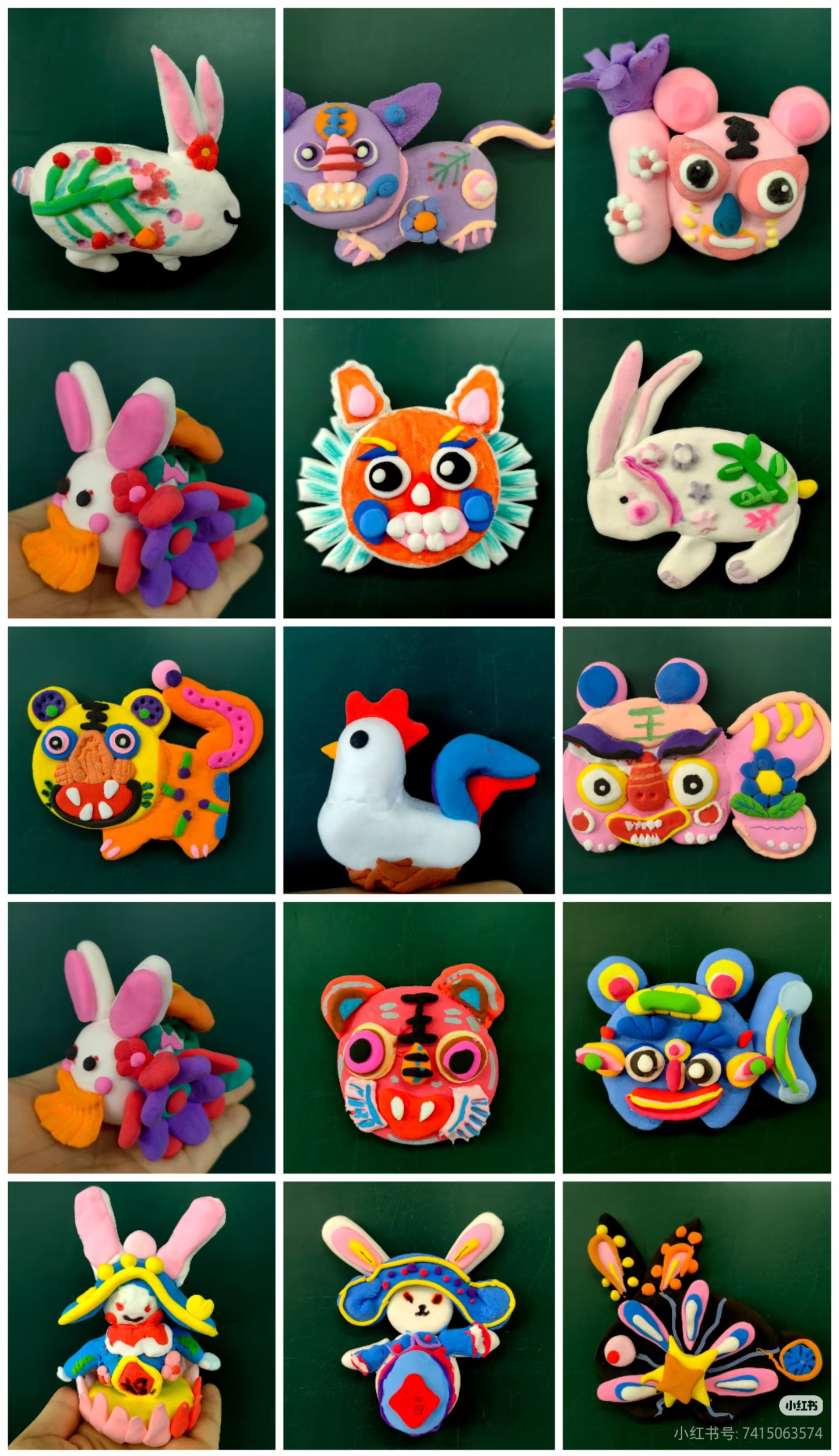 学生泥塑作品集2