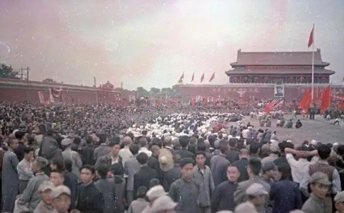 天安门广场开国大典全景