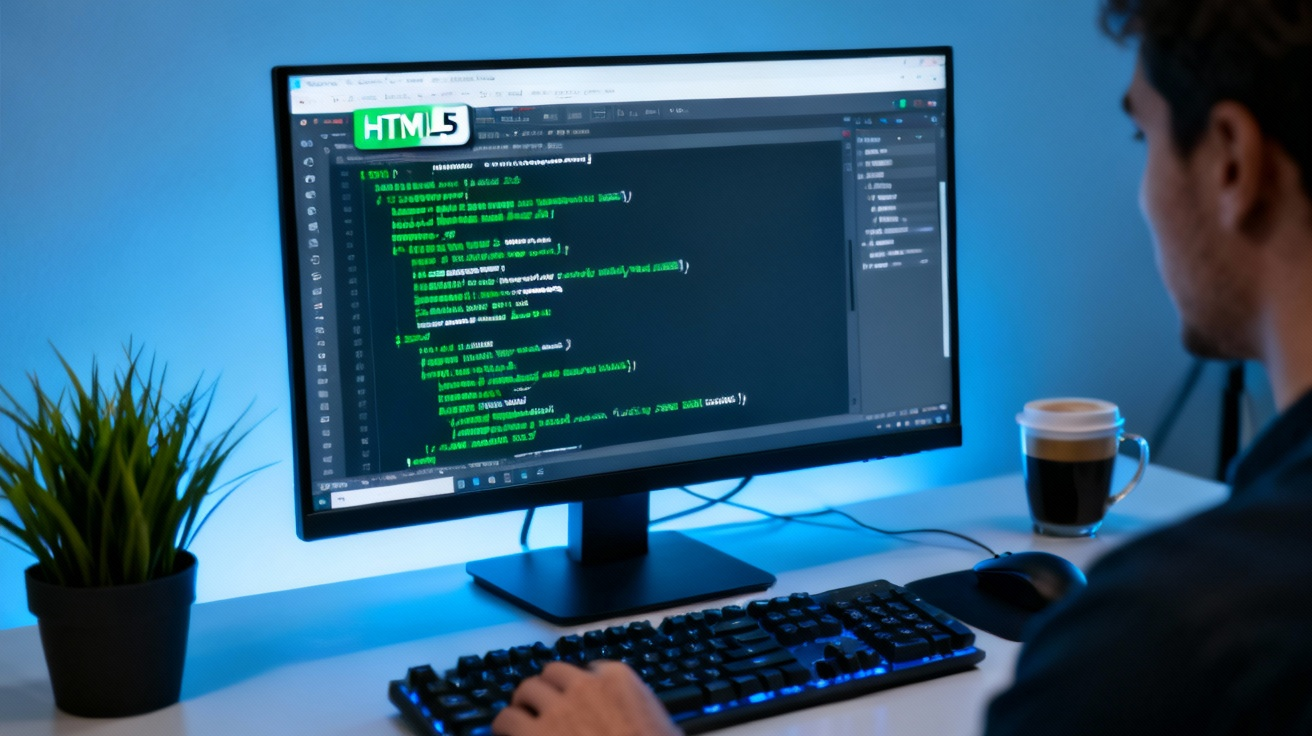 程序员编写HTML代码