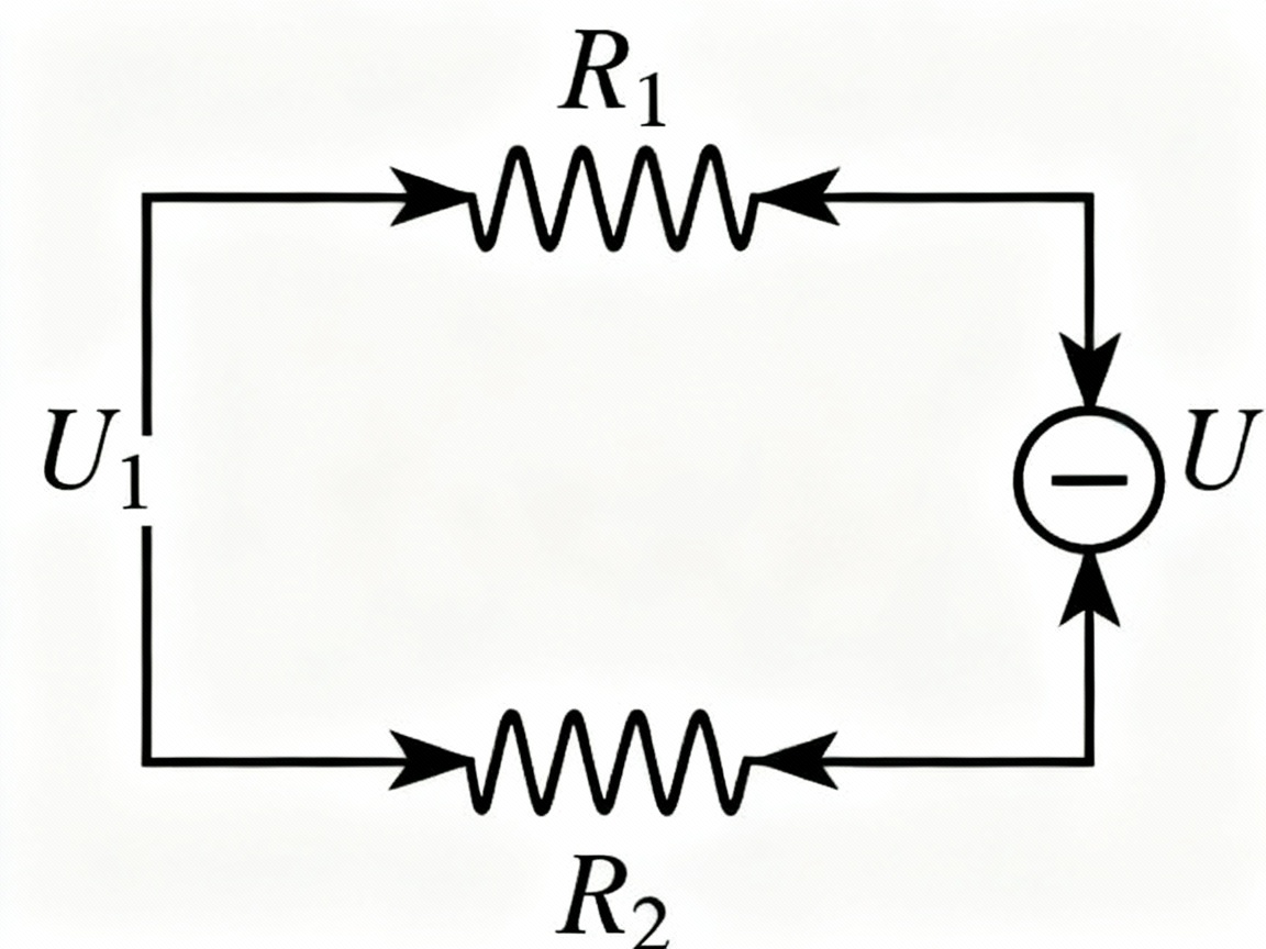 串联电路示意图