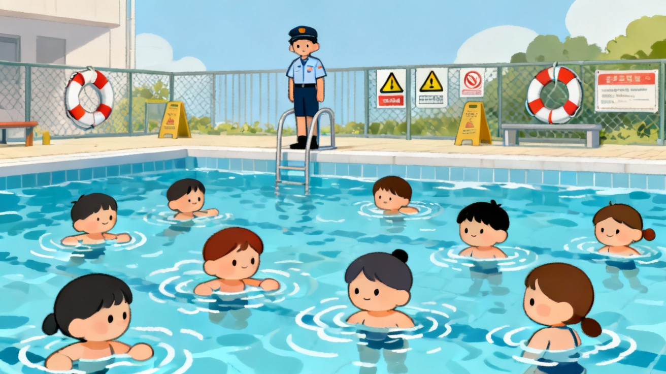 安全游泳环境