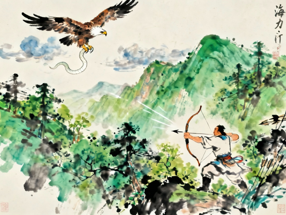 海力布救小白蛇