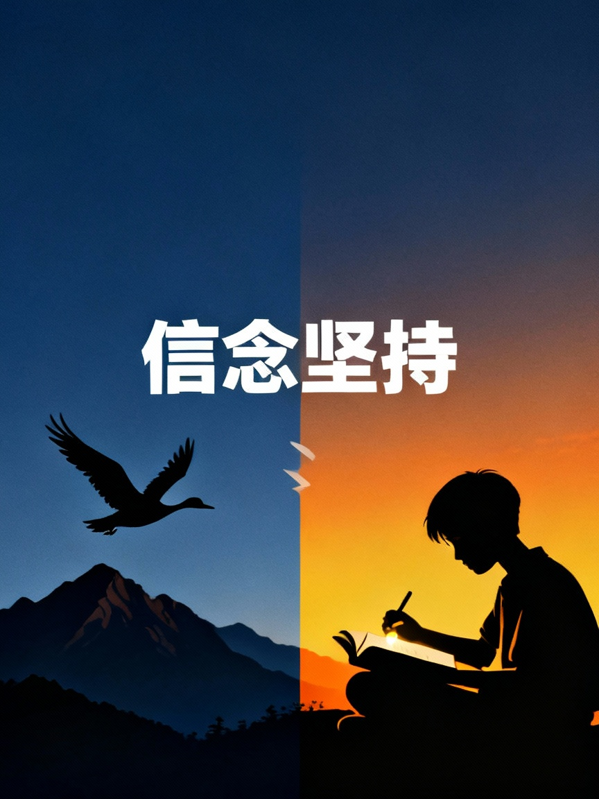 励志风格背景图