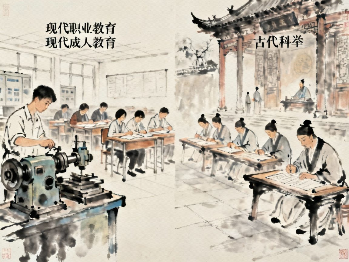 现代社会多元成才途径