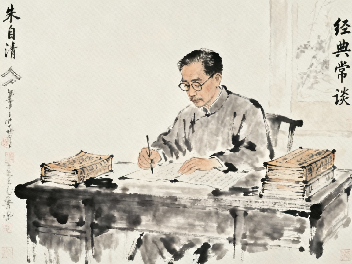 朱自清先生写作