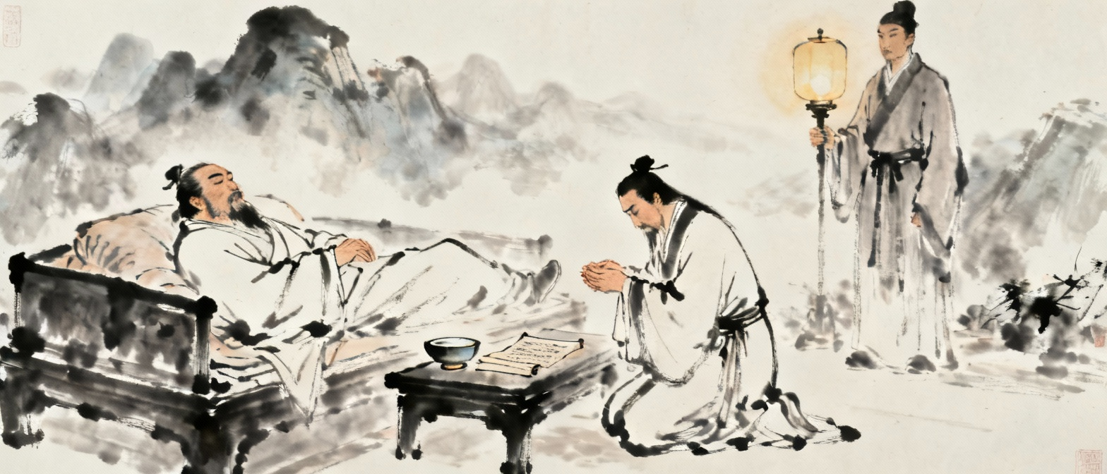 刘备白帝城托孤