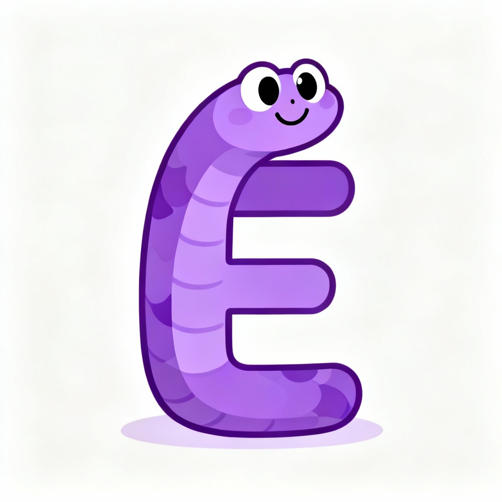 字母E蛇