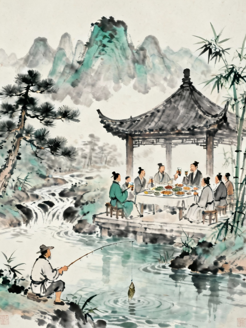 太守与客来饮于此