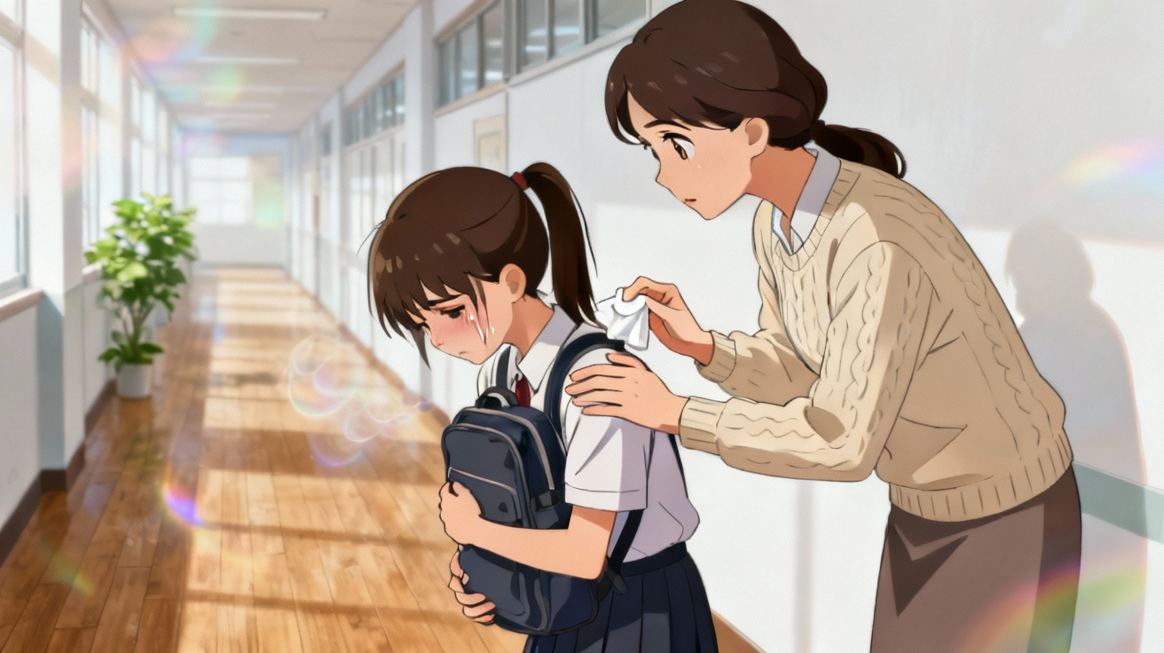 生活中师生关怀场景