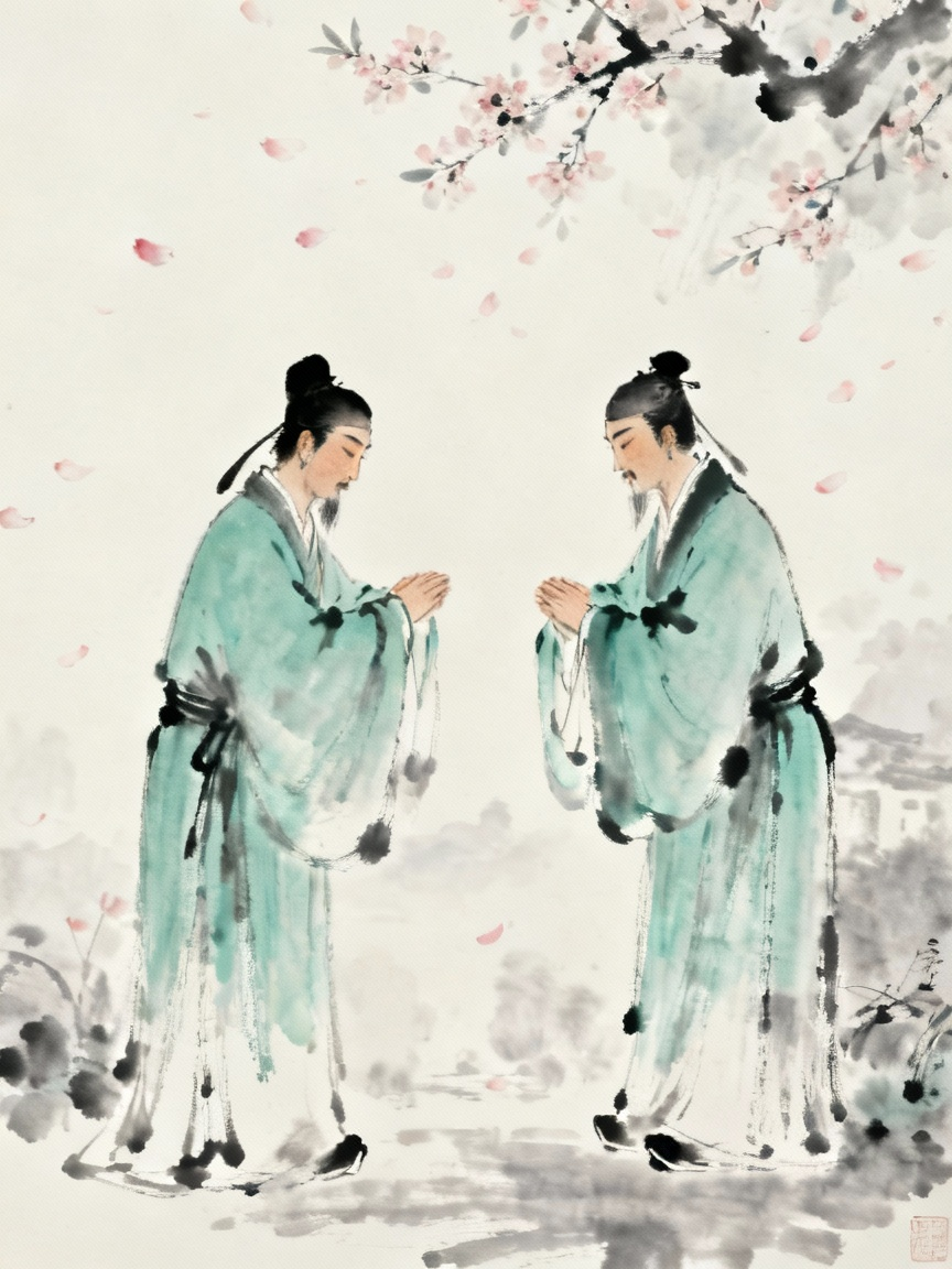 古代文人拱手相见礼仪