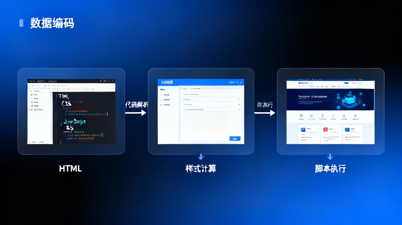 网页数据编码示意图