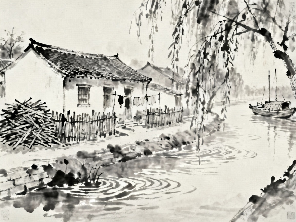 20世纪30年代京东北运河农村风情