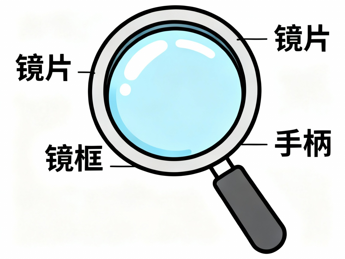 放大镜结构图