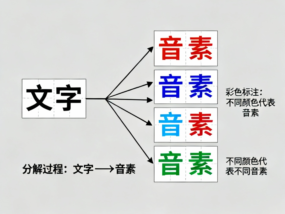 音素分析示意图