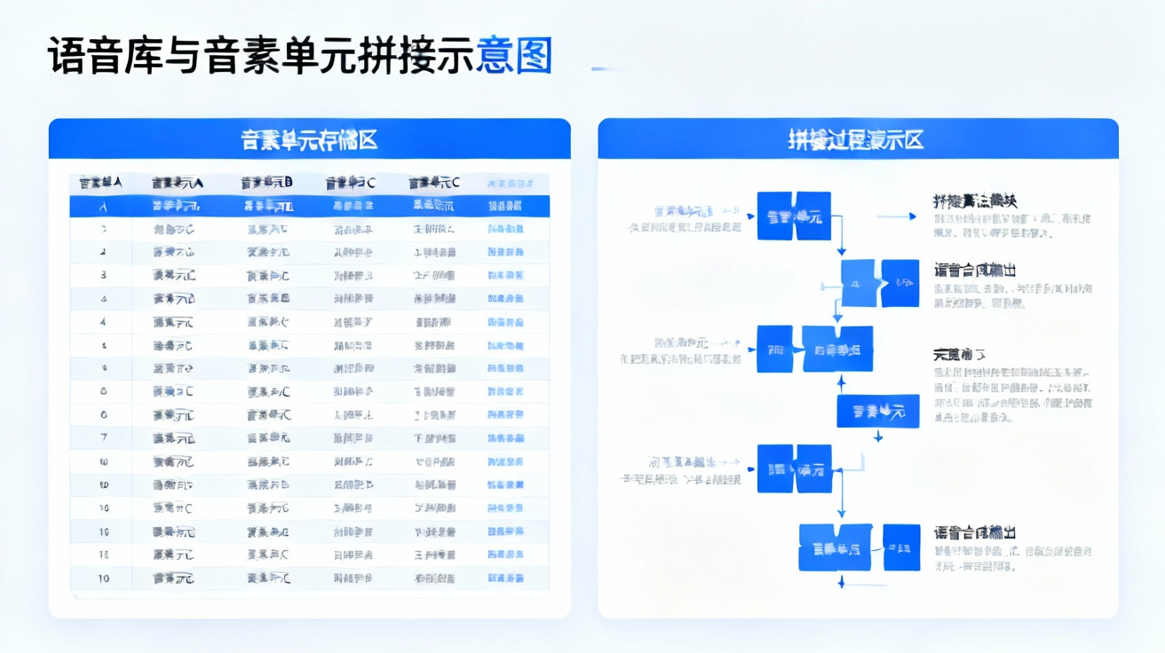 语音库和单元拼接