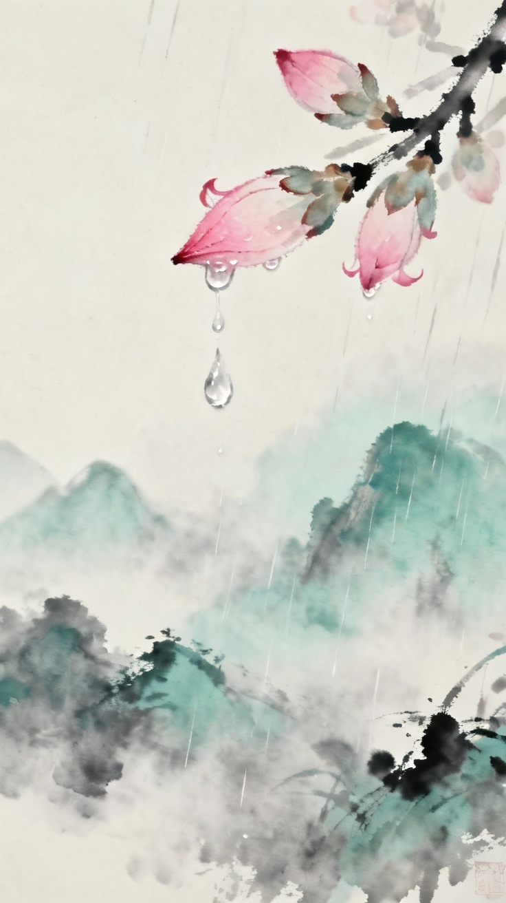 春雨水珠
