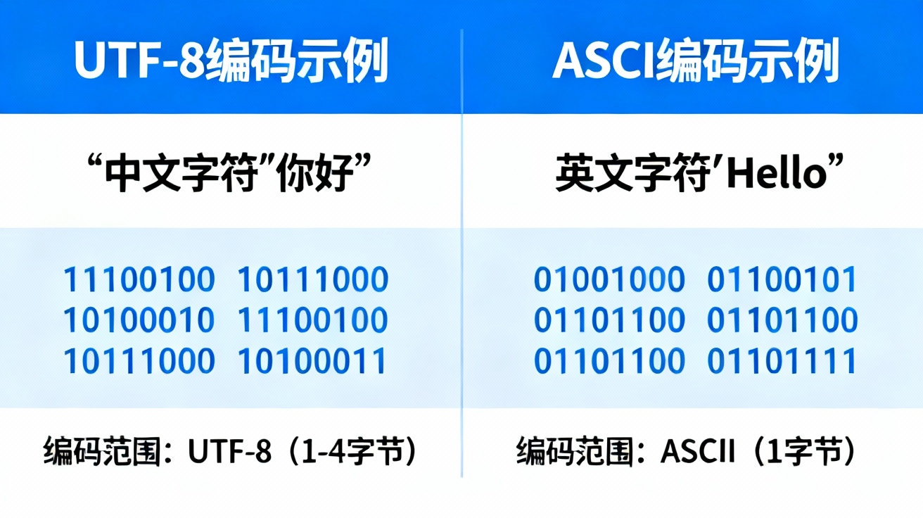 编码字符集对比图