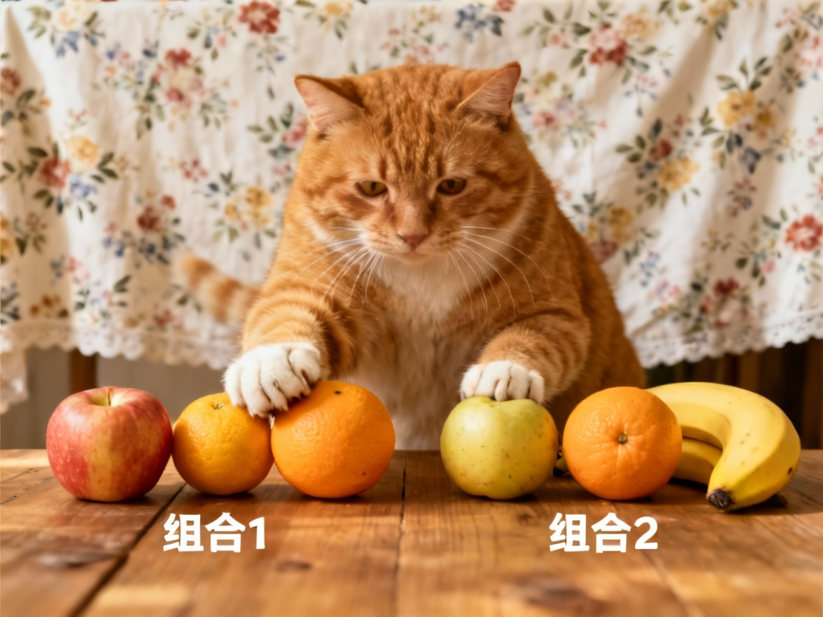 橘猫分水果