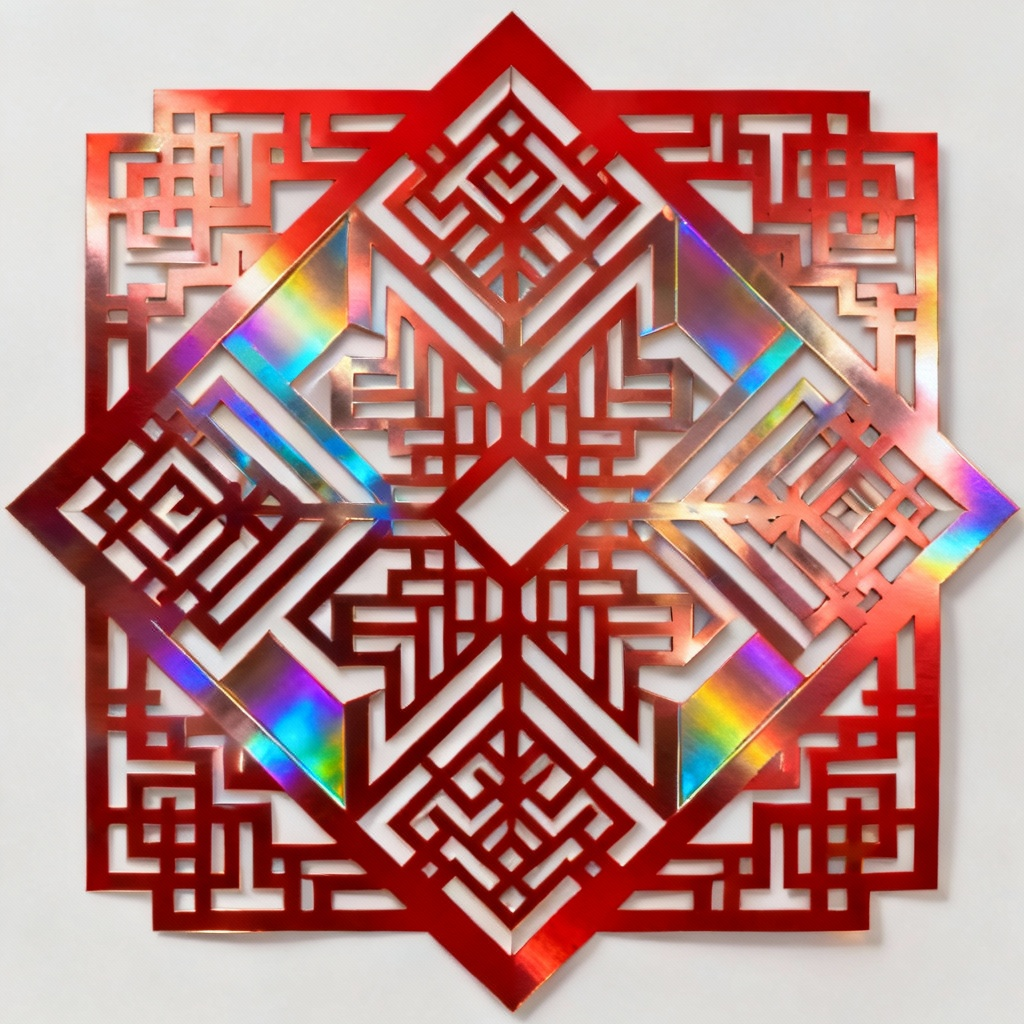 现代创新剪纸作品