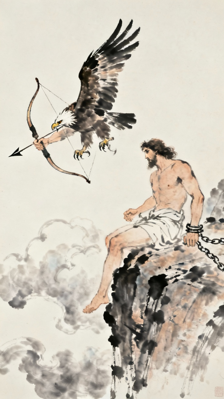 赫拉克勒斯解救普罗米修斯