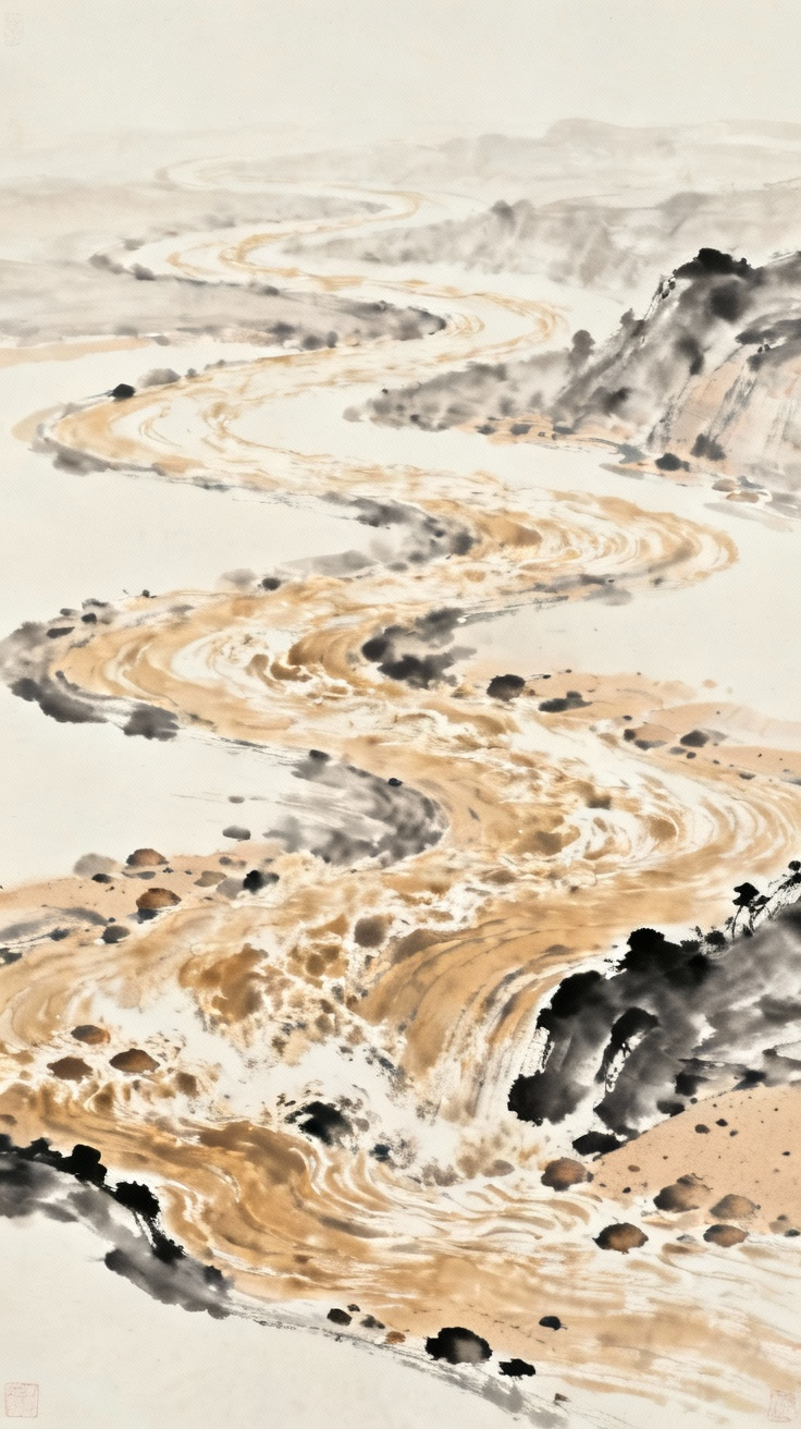 九曲黄河万里沙