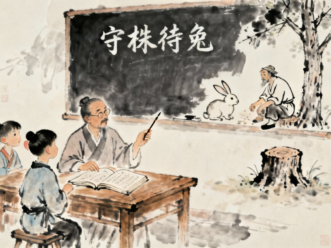 寓言故事教学场景