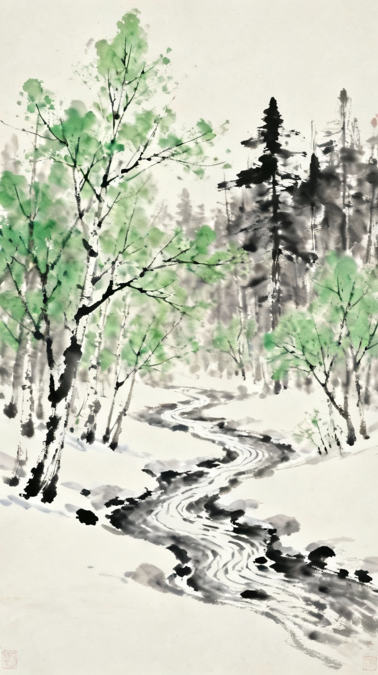 春天的小兴安岭