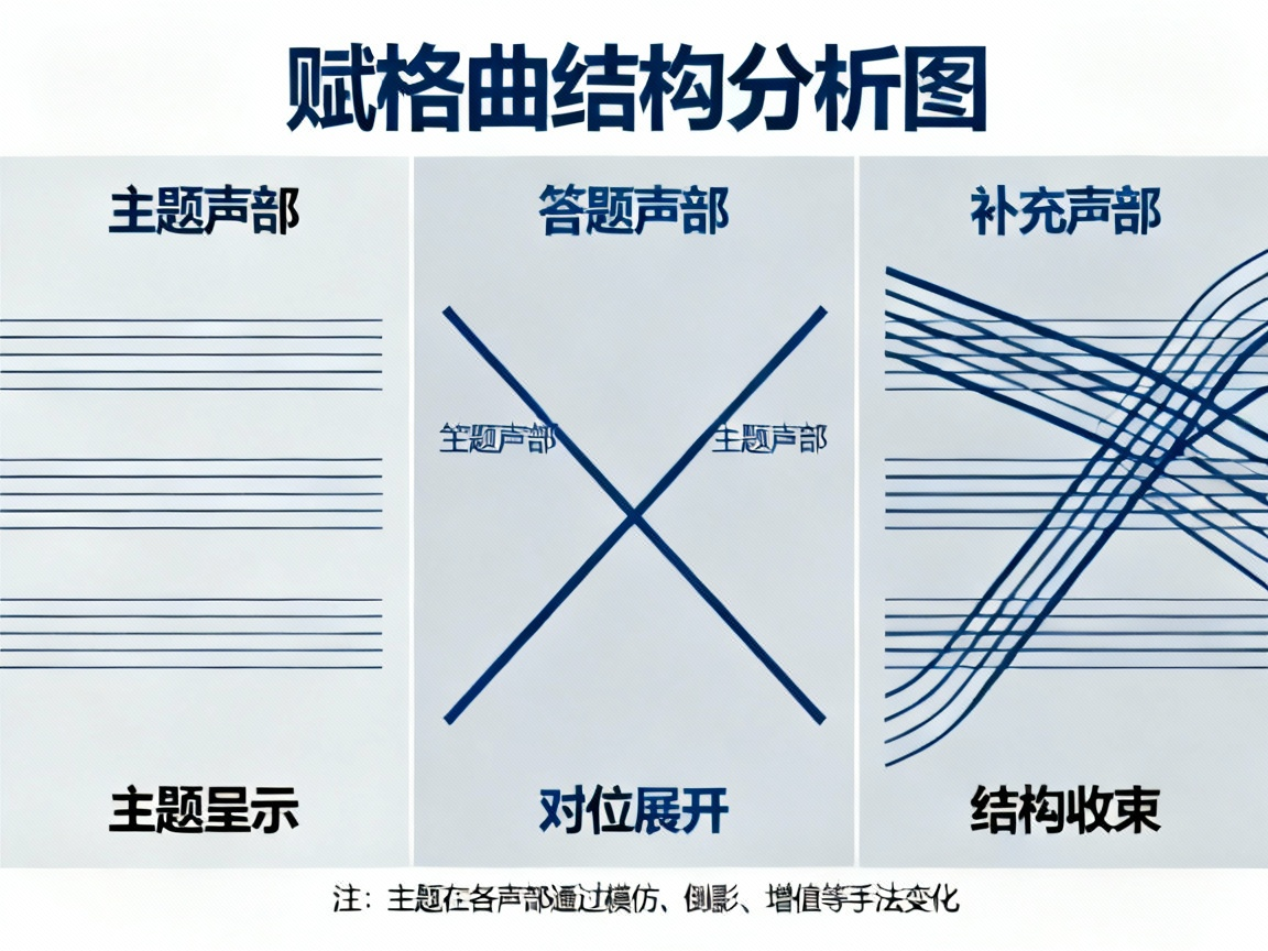 赋格曲结构图