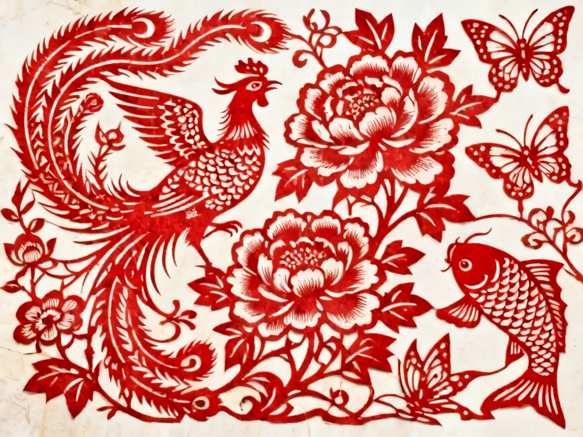 宋元时期剪纸作品