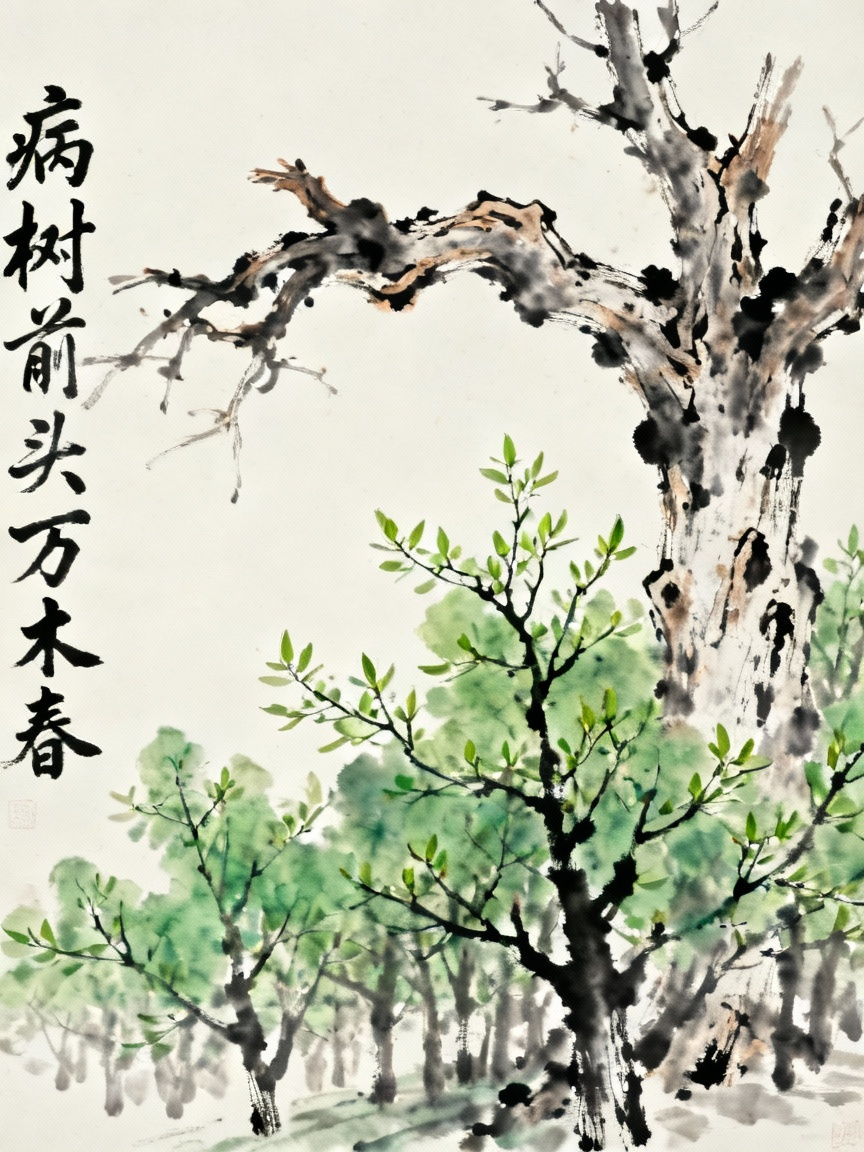 病树前头万木春