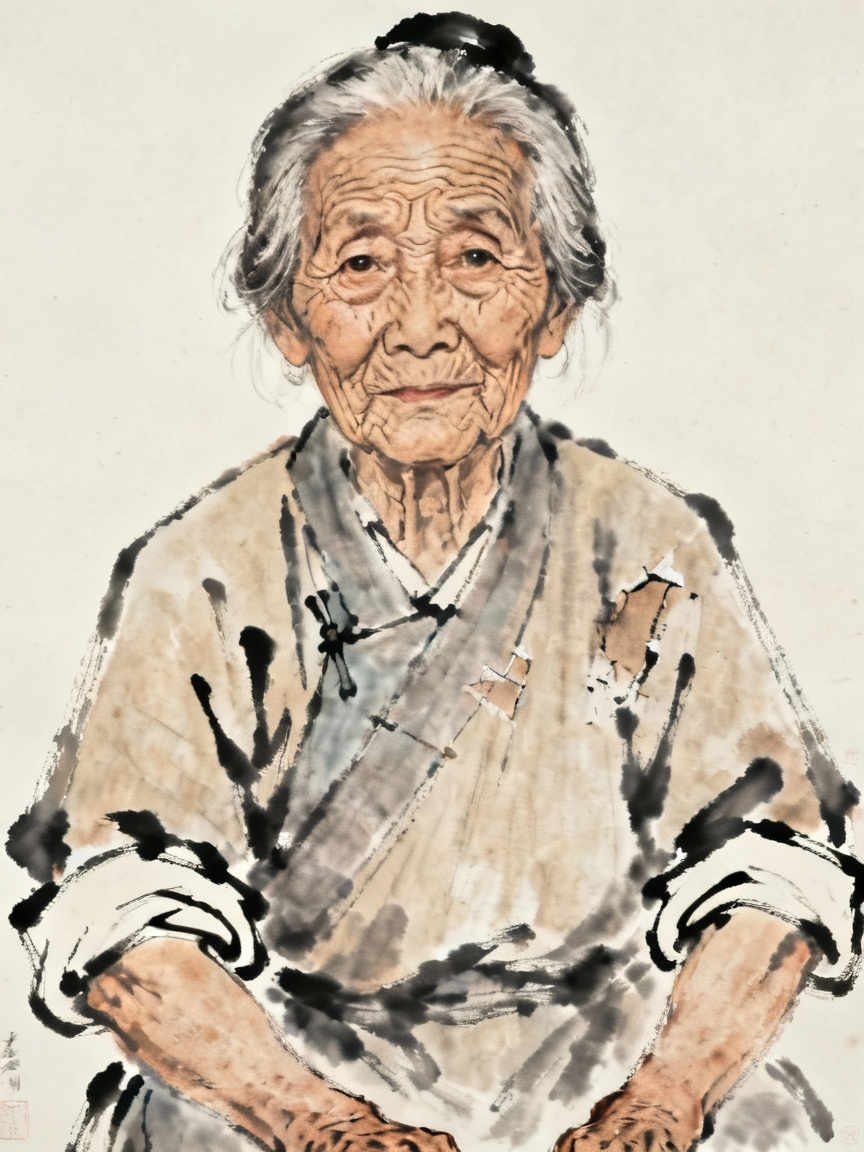 刘姥姥形象特写