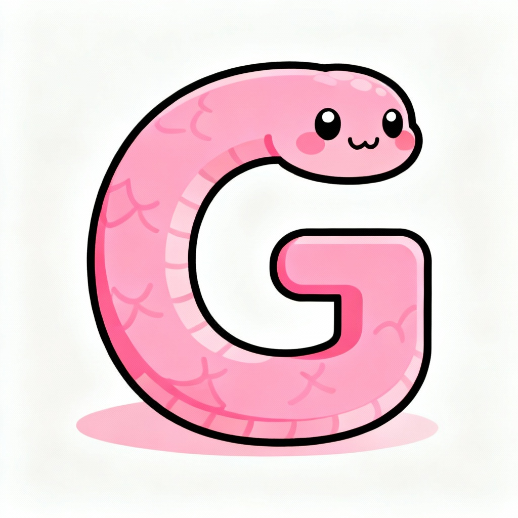 字母G蛇