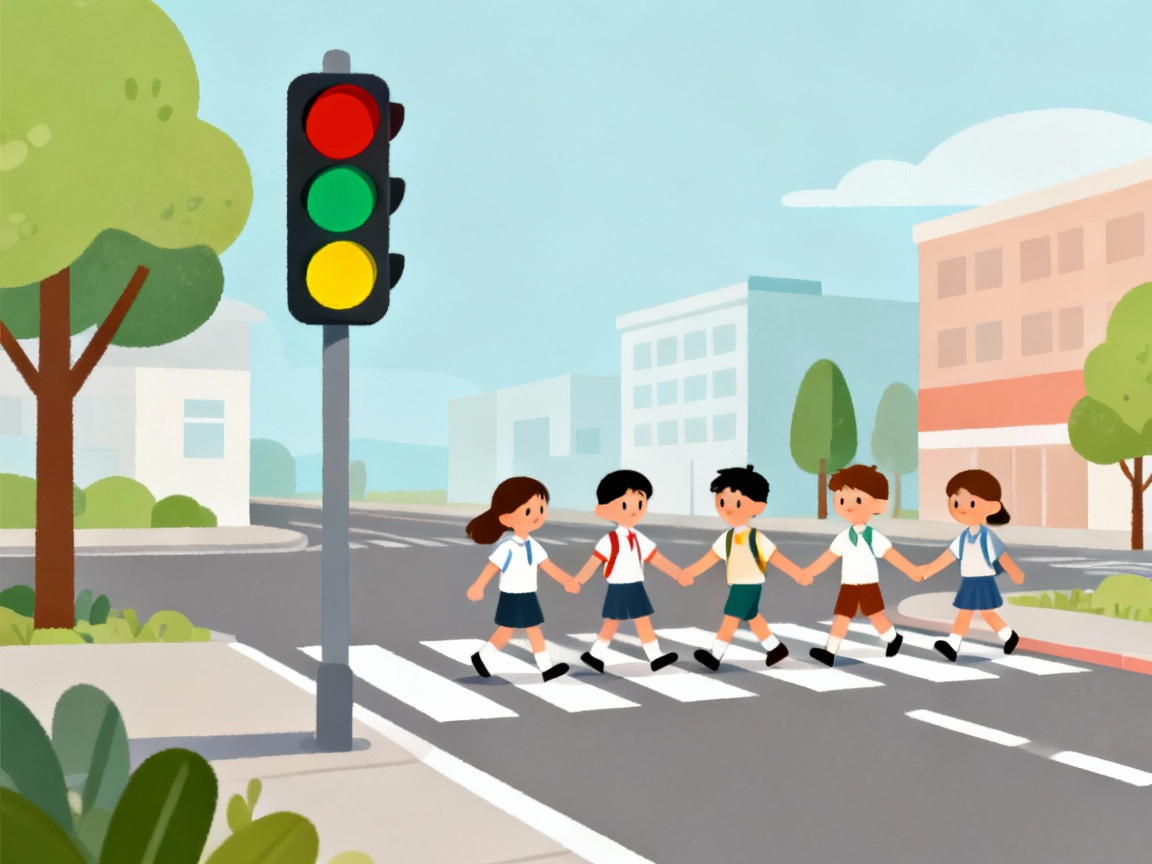 交通信号灯场景