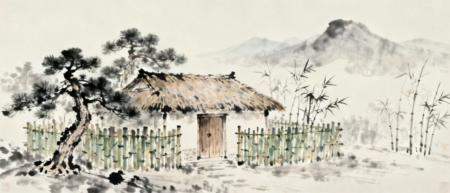 诸葛亮的茅庐，南阳卧龙岗，古代名人的简陋居所