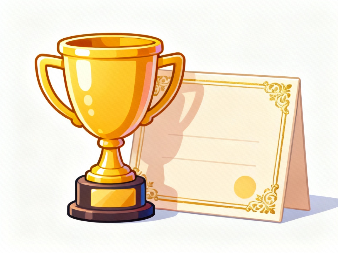 奖杯证书