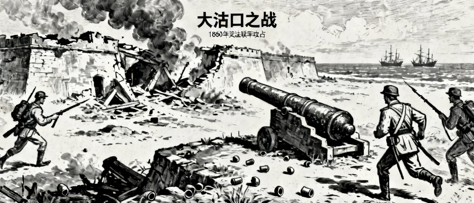 英法联军攻占大沽口