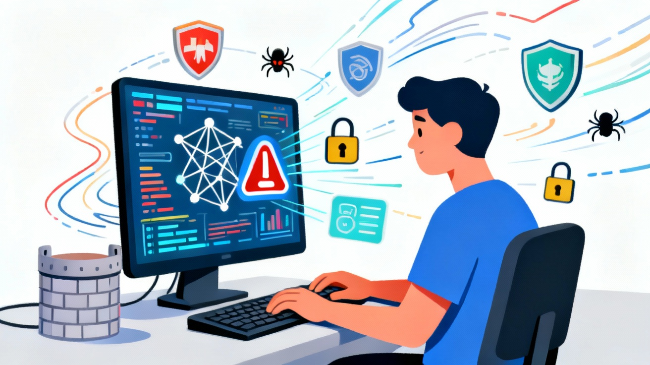 网络安全专家工作场景