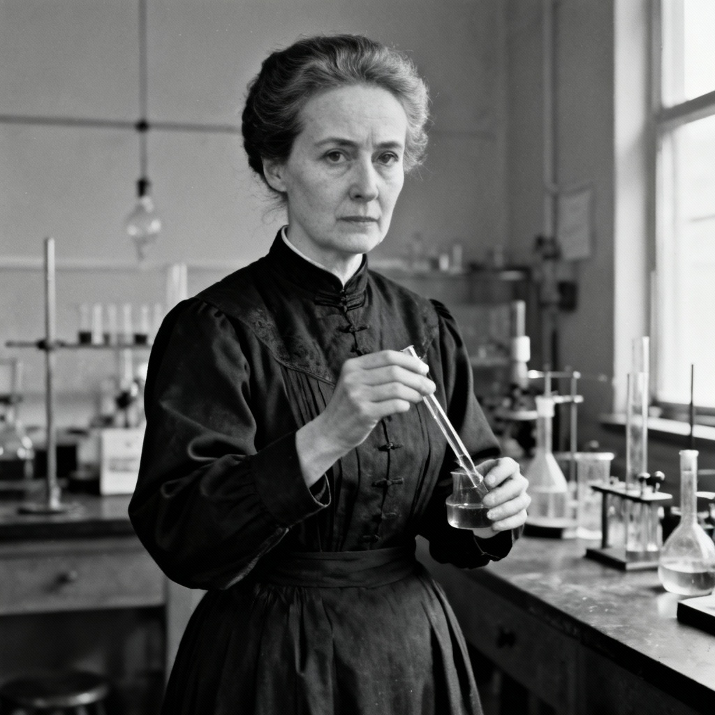 居里夫人肖像