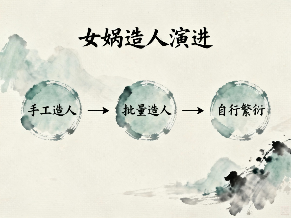 造人方法演进思维导图