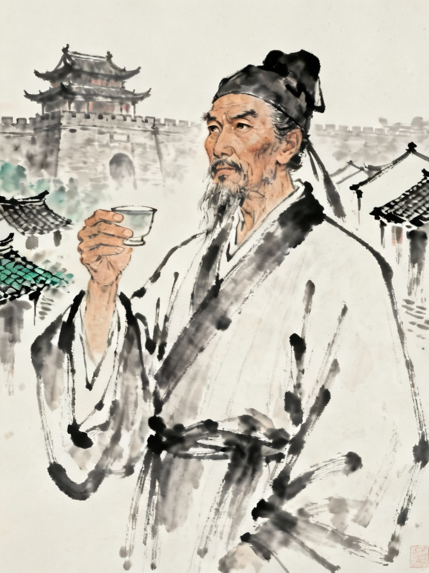 刘禹锡诗人形象