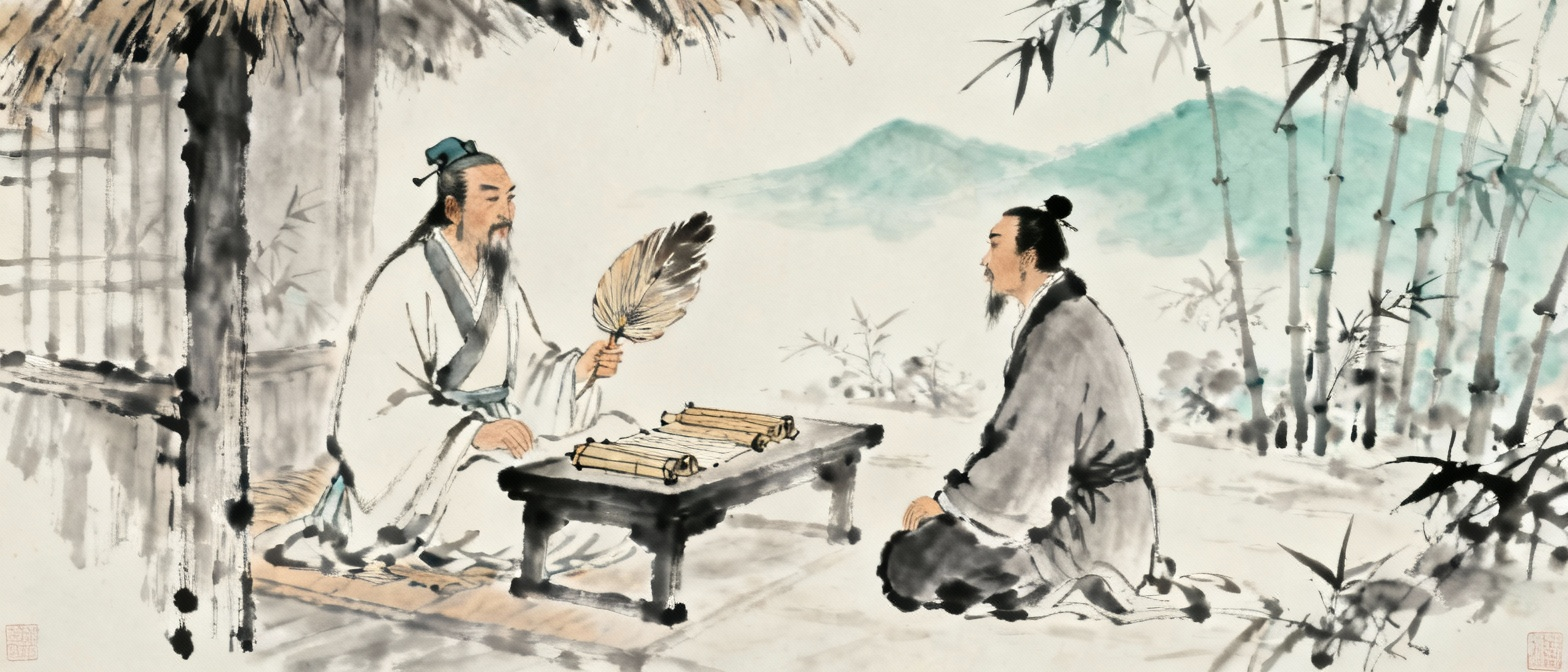 诸葛亮隆中躬耕