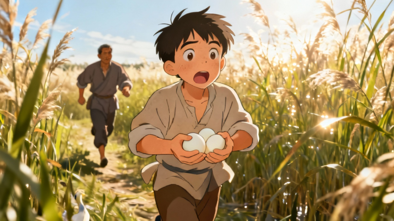 发现鸭蛋的惊喜