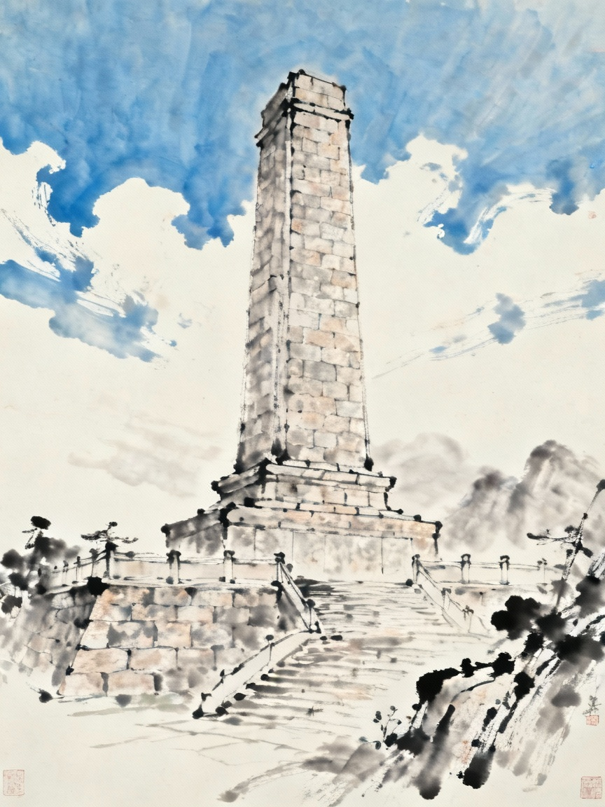 徂徕山抗日武装起义纪念碑