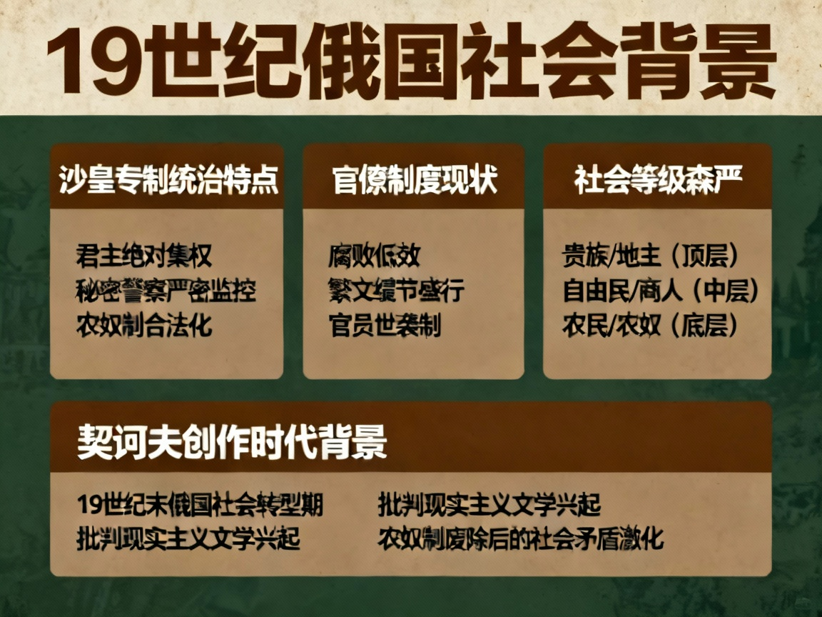 19世纪俄国社会背景