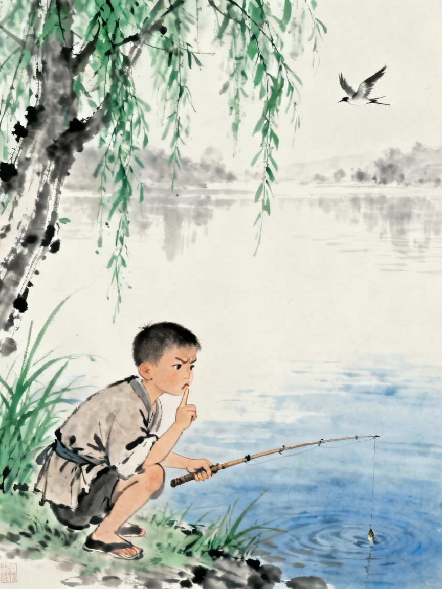 怕得鱼惊不应人