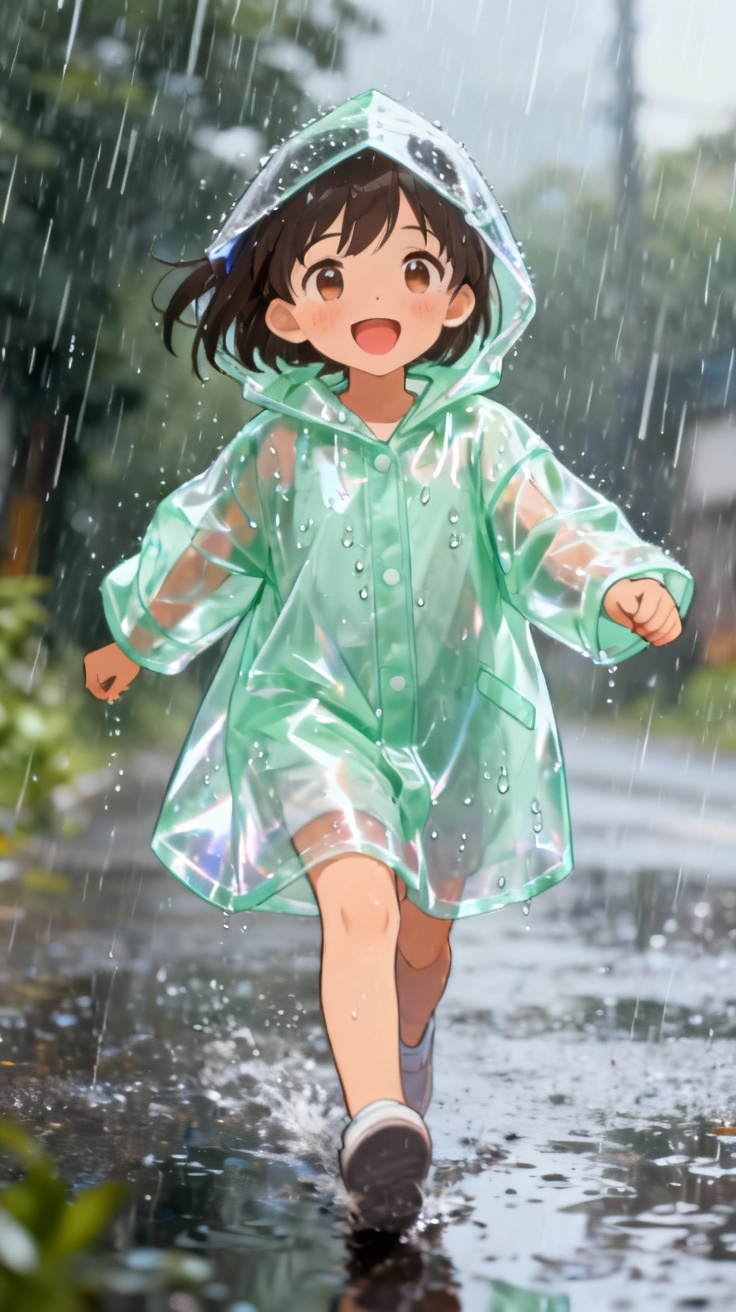 雨中行走