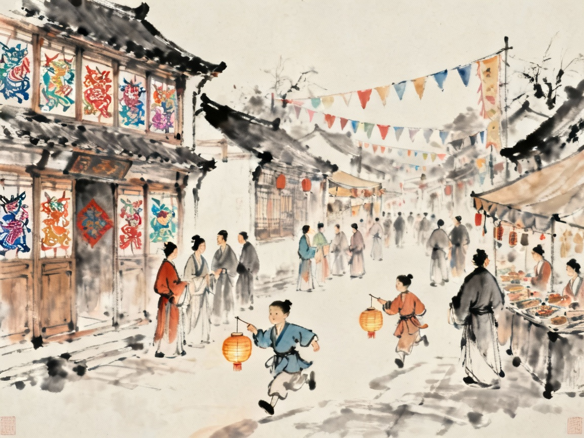 宋元时期民间庆典场景