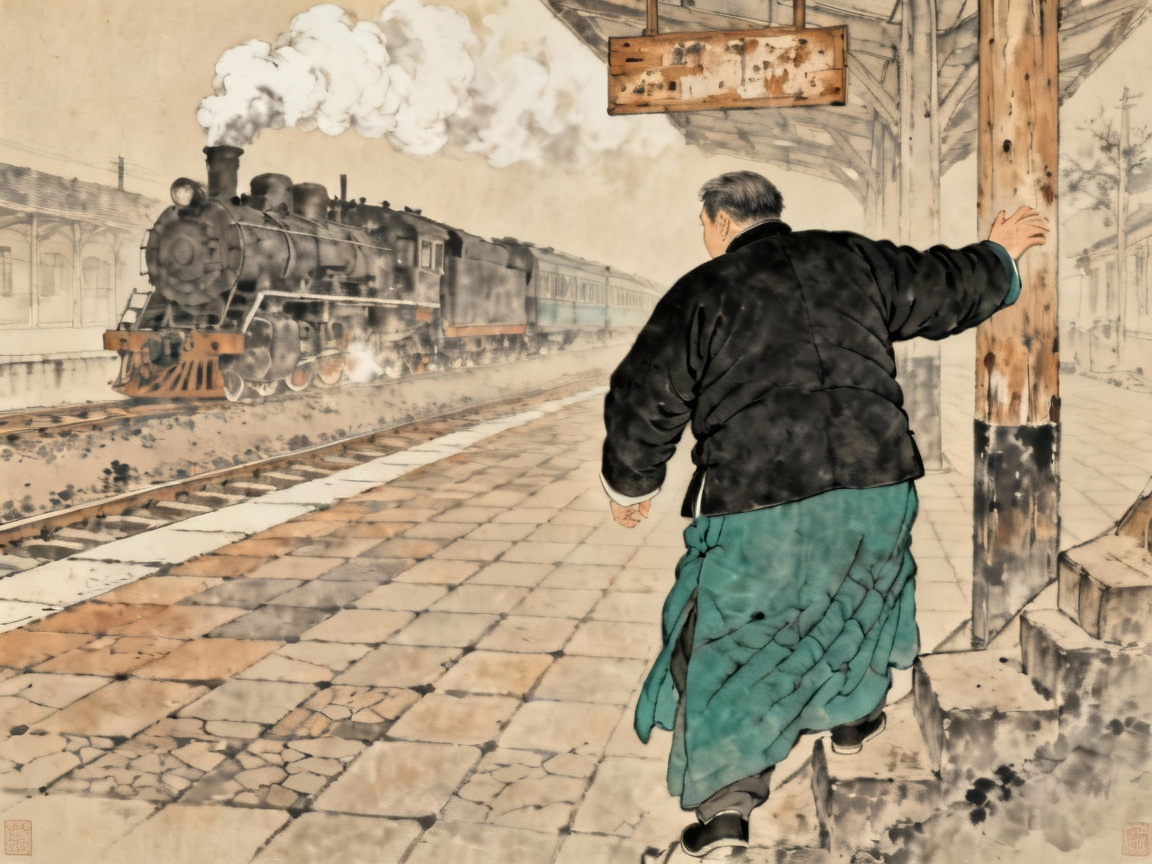 父亲买橘子的背影