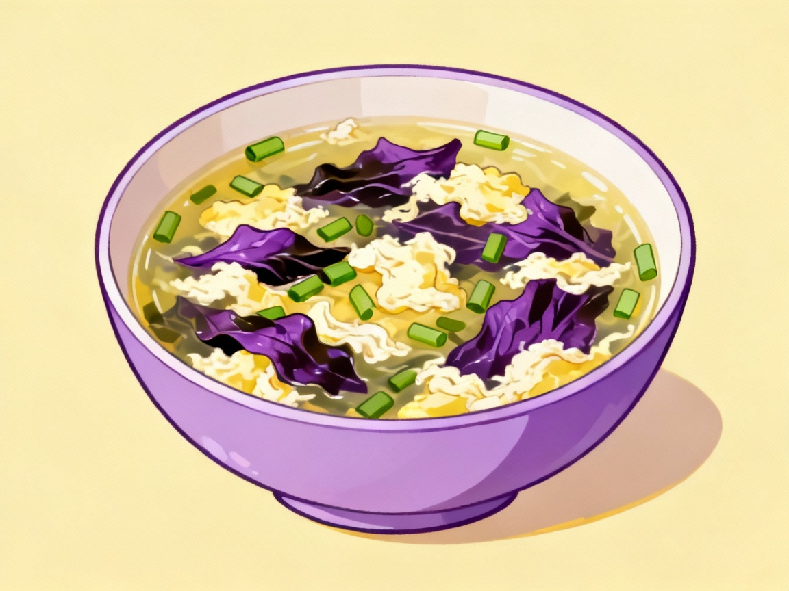 紫菜蛋花汤