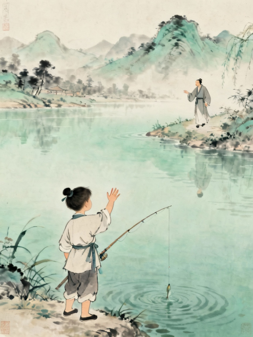 路人借问遥招手